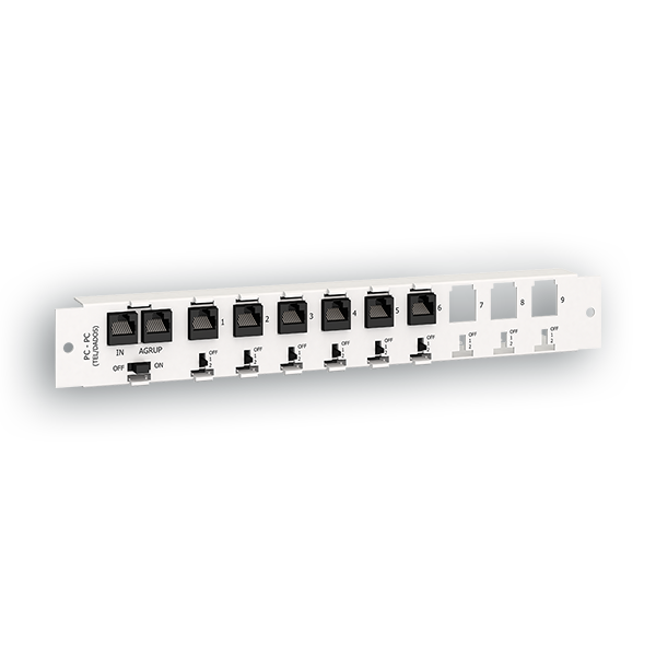 VDI_RACK RJ_FLEX PANEL CP6 1U