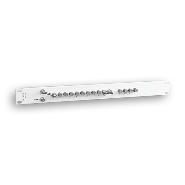 PANEL RAQUITED 19'' 1xCC12 1U