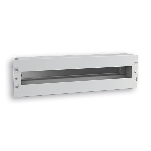 RAQUITED 19’’ PANEL W/ DIN RAIL GREY 3U