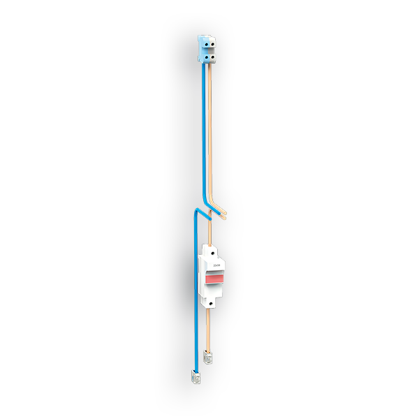 CONJ APAR 14X51 1P + BORNES MON CCT BAIXA