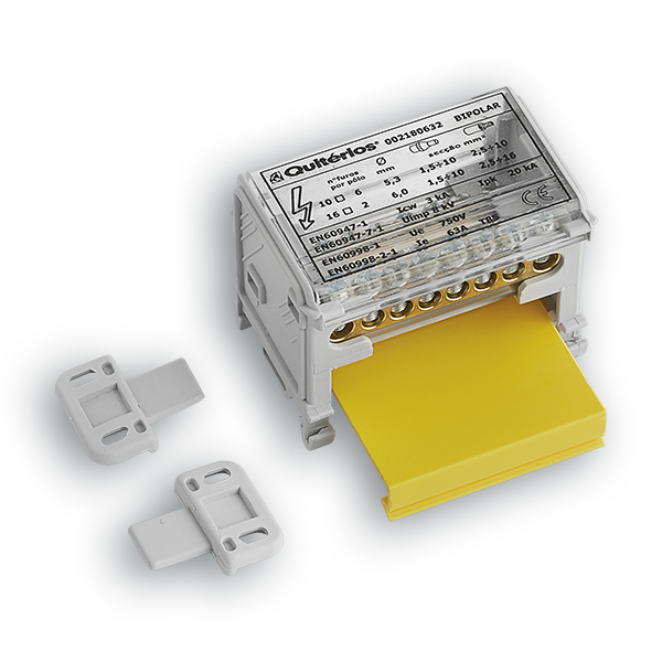 RÉPARTITEUR MODULAIRE 2P 63A