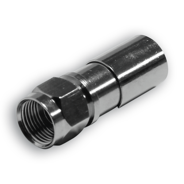 THREADED COMPRESSION F CONNECTOR