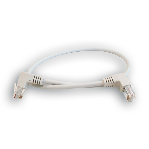 RJ45 CAT6 CORD 90º 0,5m